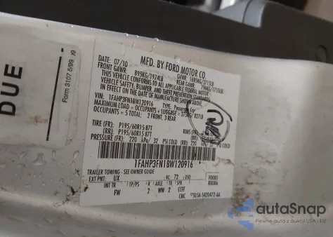 2011 Ford Focus Se z USA, uszkodzony, nr VIN 1FAHP3FN1BW120916